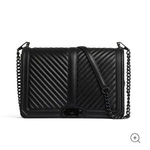 Rebecca Minkoff Chevron Jumbo Love Crossbody